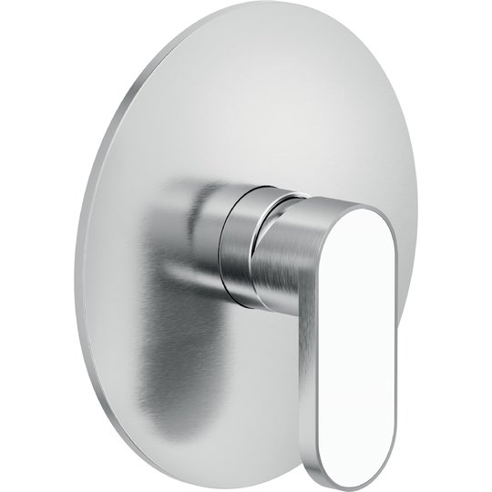 Змішувач для душу Nobili Dress, inox T. E. A.+ and FENIX NTM® bianco kos (DS106108TBK) Для душа Нержавіюча сталь/білий