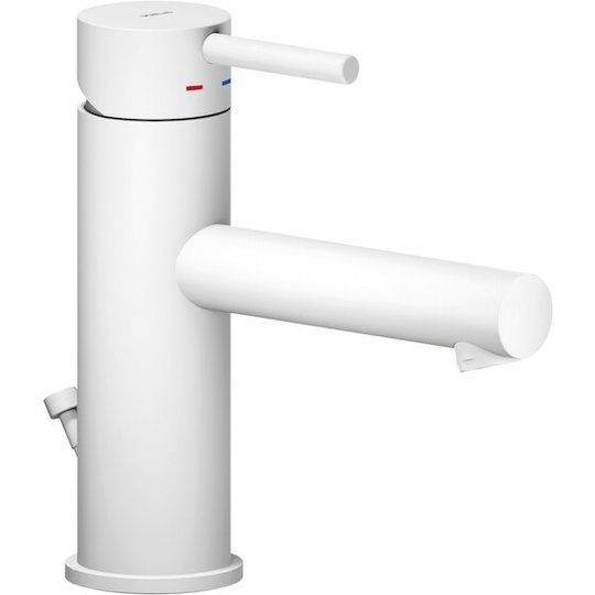 Змішувач для раковини Nobili Live, polar white (LV00418/1WM) Для раковини Білий матовий