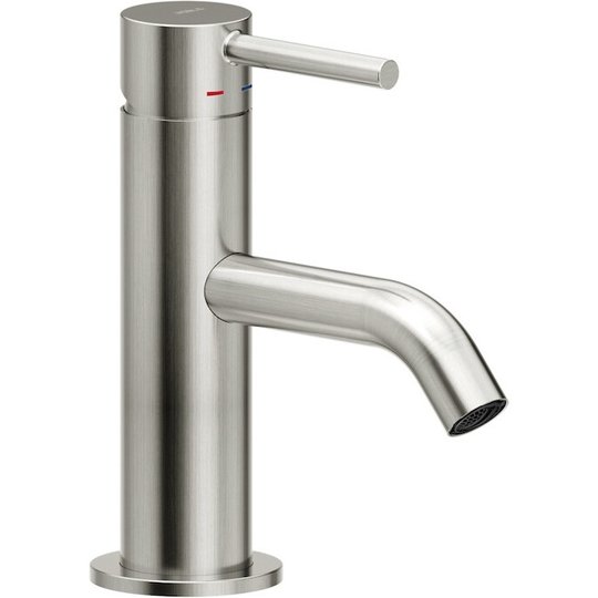 Смеситель для раковины Nobili Acquerelli, inox (AQ93118/1IX) Для раковины Нерж. сталь