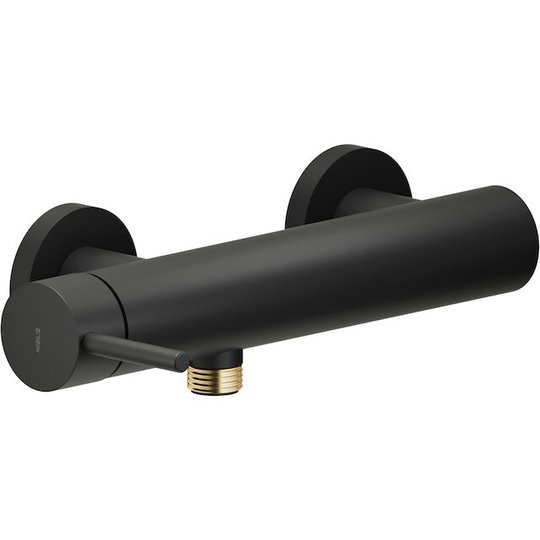 Термостатический смеситель для душа Nobili Live, velvet black (LV00130BM) Для душа Черный матовый