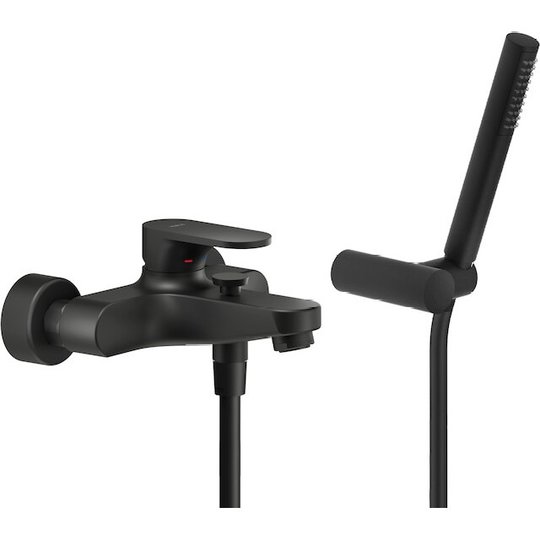 Смеситель для ванны Nobili Yoyo, velvet black (YO126110BM) Для ванны Черный матовый