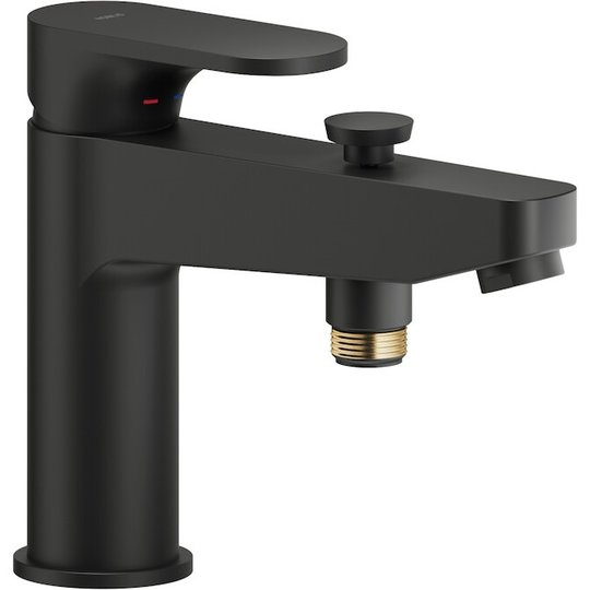 Смеситель для ванны Nobili Yoyo, velvet black (YO126118/10BM) Для ванны Черный матовый