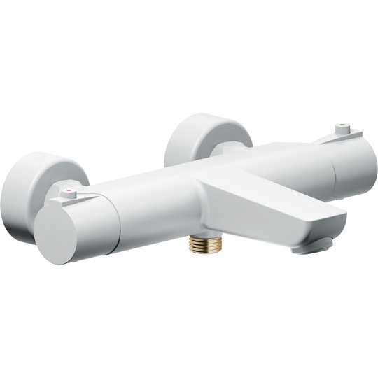 Термостатичний змішувач для ванни Nobili Acquaviva, polar white (VV103010/1WM) Для ванни Білий матовий