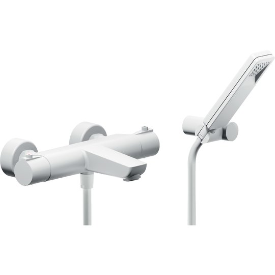 Термостатический смеситель для ванны Nobili Acquaviva, polar white (VV103010WM) Для ванны Белый матовый