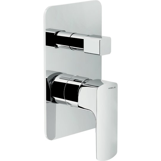 Змішувач для душу прихованого монтажу на 2 положення Nobili Acquaviva, chrome( VV103100 / ECR) Для ванни, Для душа Хром