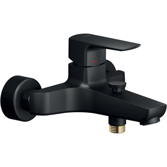 Смеситель для ванны Nobili Acquaviva, velvet black (VV103110/1BM) Для ванны Черный матовый