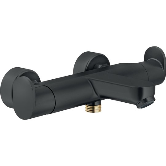 Термостатический смеситель для ванны Nobili Up, velvet black (UP94010/1BM) Для ванны Черный матовый