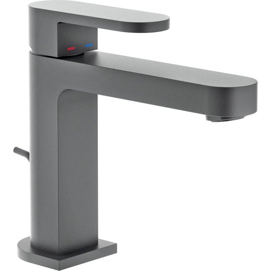 Смеситель для раковины Nobili Up, london grey (UP94118/1FO) Для раковины Серый матовый