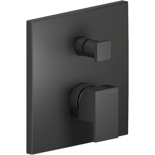 Змішувач для душу на 2 виходи Nobili Mia, velvet black (MI102100 / EBM) Для душа Чорний матовий