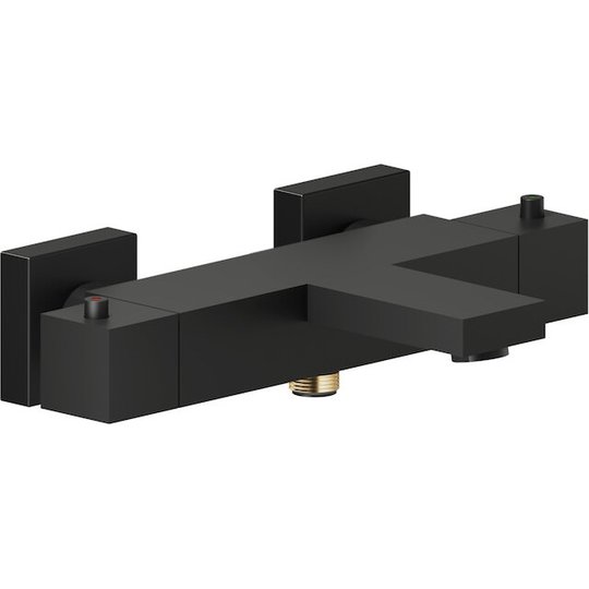 Термостатический смеситель для ванны Nobili Mia, velvet black (MQ102010/1BM) Для ванны Черный матовый