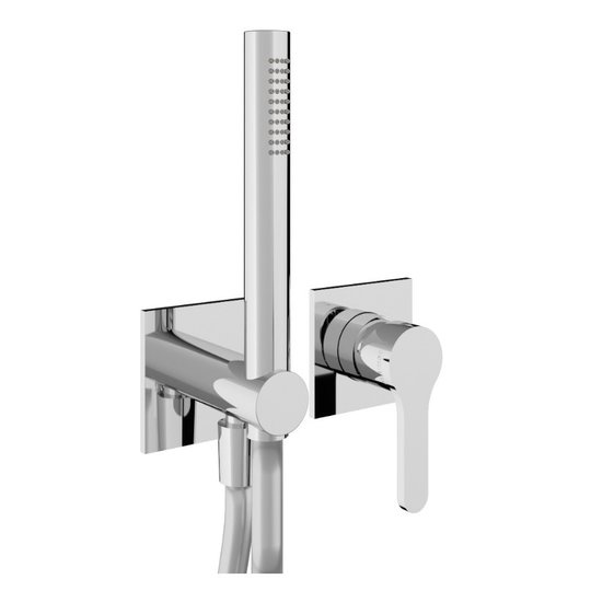 Смеситель для ванны скрытого монтажа Treemme Klab, хром (RWIT27D4CC01) Для ванны, Для душа Хром