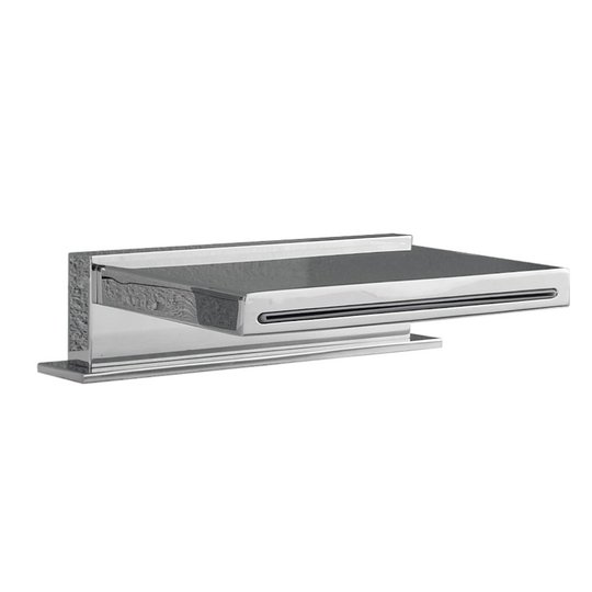  Излив с каскадом для ванны Treemme Shower and Thermostatic, хром (IT6578CCZZZZ) TreemmeShower and Thermostatic Врезные