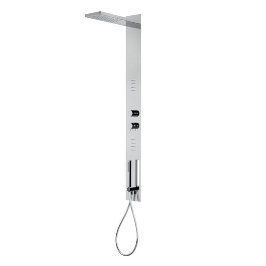Термостатична душова стійка COAX Treemme Shower and Thermostatic, хром (RWIT6585CC02) Душові стійки Хром