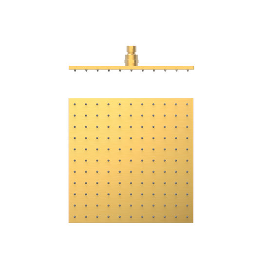 Верхний душ 300х300 мм Tres Showers Head, золото матовый (13413830OM) Верхние души Золото матовый