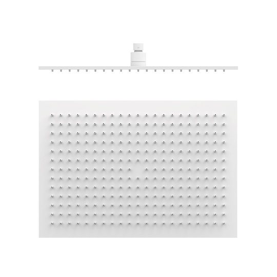 Верхний душ 450х315 мм Tres Showers Head, белый матовый (29963203BM) Верхние души Белый матовый