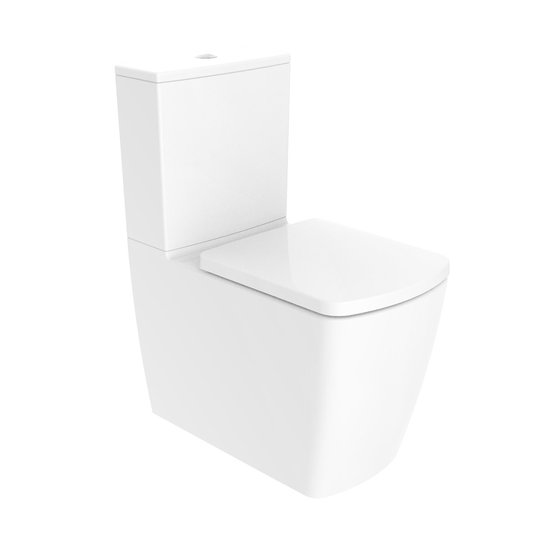 Унітаз-компакт Безободковий Devit Country з сидінням Soft Close Slim (3010125) Підлогові З бачком (в комплекті)