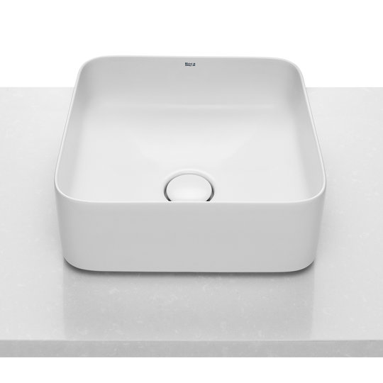 Накладная раковина Roca Inspira Square 370x370 (A327532000) На столешницу Квадратные