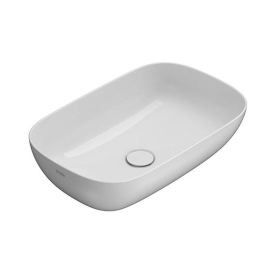 Керамічна раковина 60 * 38 см Globo T-Edge, білий матовий (B6R60BO) На стільницю, На тумбу 