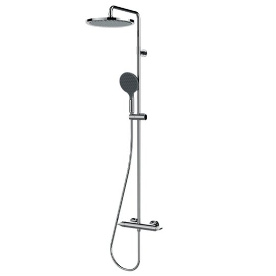 Термостатическая душевая система Bossini Apice, хром (L10505-030) Душевые стойки Хром