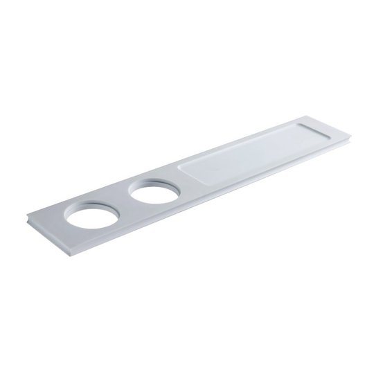 Полиця тримач для ванної кімнати Treemme 28mm, білий матовий (RZIT8374BB01) Полички, Тримачі для аксесуарів Treemme