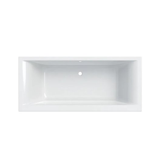 Ванна акриловая 180х80 см Geberit Selnova Square Duo с ножками (554.387.01.1) Geberit Прямоугольные