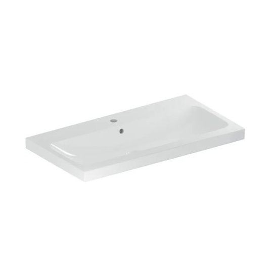 Умывальник 900 мм Geberit iCon Light, белый (501.836.00.1) На стільницю, Підвісні 