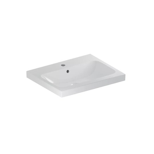Умывальник накладной 600 мм Geberit iCon Light, белый (501.847.00.1) На столешницу 