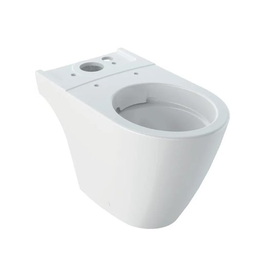 Унітаз підлоговий безободковый, без бачка, Rimfree, без кришки Geberit iCon, білий (200460000) Підлогові 