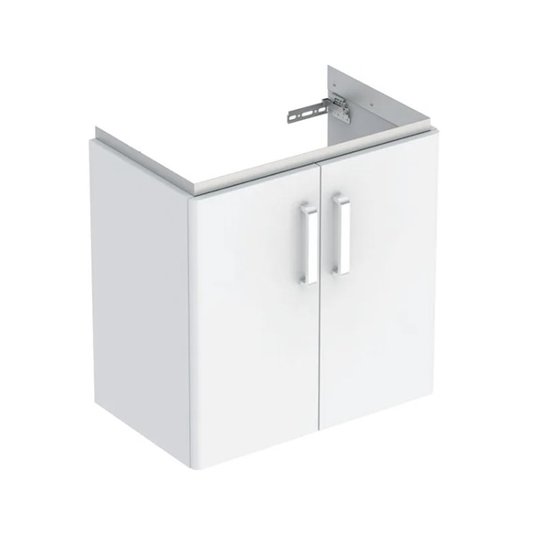 Тумба для раковины подвесная Geberit Selnova Compact, белый матовый (501.658.01.1) Geberit Тумбы