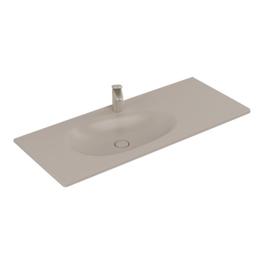 Раковина встраиваемая 120х50 Villeroy&Boch Antao, Almond (4A77L2AM) Встраиваемые сверху Прямоугольные