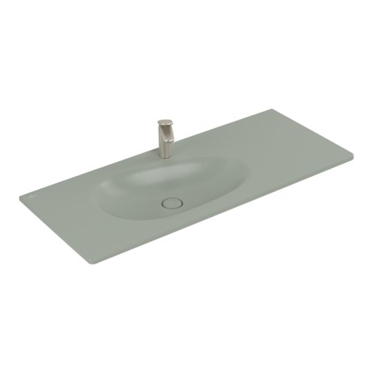 Раковина вбудована 120х50 Villeroy &amp; Boch Antao, Morning Green (4A77L2R8) Вбудовувані зверху 