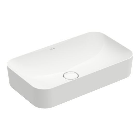 Раковина накладная 60х35 Villeroy&Boch Finion, White Alpin (414361R1) На столешницу Прямоугольные