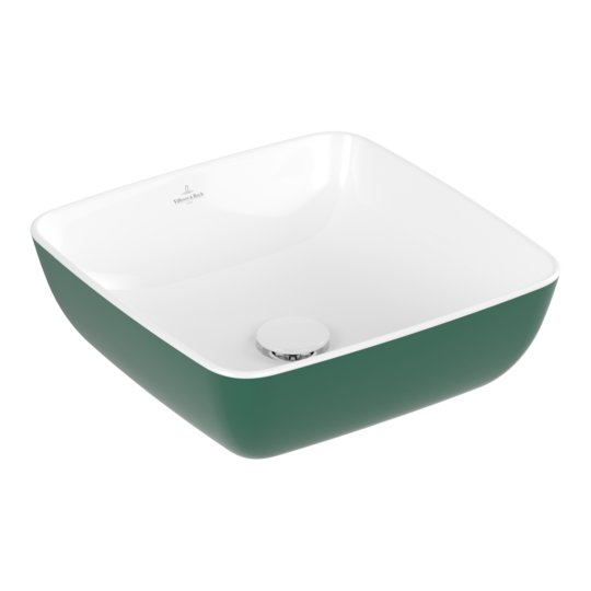 Раковина накладна 41х41 Villeroy &amp; Boch Artis, Forest (417841bcs7) На стільницю 