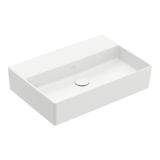 Раковина підвісна 60х42 Villeroy &amp; Boch Memento 2.0, Stone White (4A226FRW) На стільницю, Підвісні 