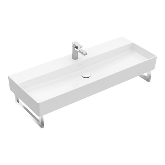 Раковина підвісна 120х47 Villeroy &amp; Boch Memento 2.0, White Alpin (4A22C201) На стільницю, Підвісні 