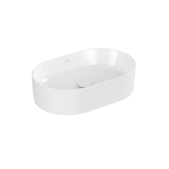 Раковина 56х36 Villeroy &amp; Boch Collaro, White Alpin CeramicPlus (4A1956R1) На стільницю 