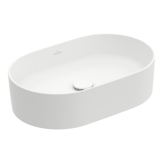 Раковина 56х36 Villeroy &amp; Boch Collaro, Stone White (4A1956RW) На стільницю 