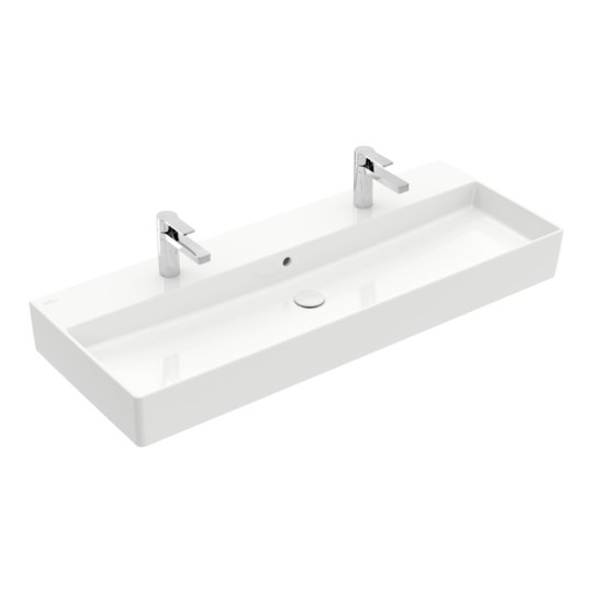 Раковина підвісна 120х47 Villeroy &amp; Boch Memento 2.0, White Alpin (4A22C401) На стільницю, Підвісні 