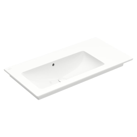 Раковина 100х50 Villeroy&amp;Boch Venticello, White Alpin CeramicPlus (4134L3R1) На стільницю, Підвісні 