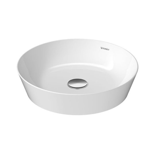 Раковина 43х43 см Duravit Cape Cod, белый (2328430000) На столешницу Круглые