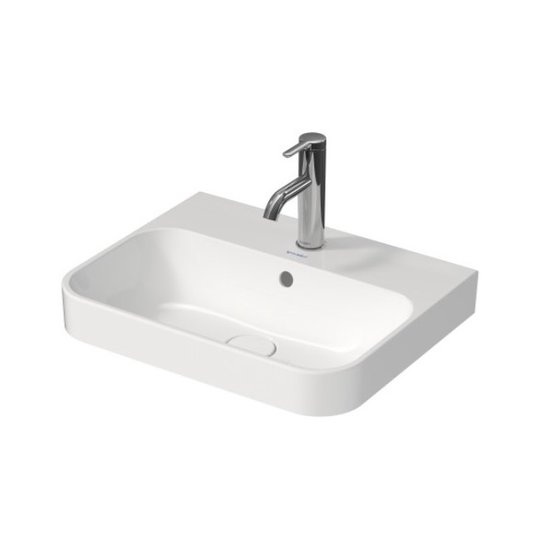 Раковина 50х40 см Duravit Happy D.2 Plus, белый (2360500000) На столешницу Прямоугольные
