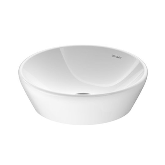Раковина 40 см Duravit D-Neo, белый (2371400070) На столешницу Круглые