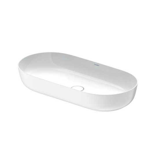 Раковина 80х40 см Duravit Luv, білий матовий (0379802600) На стільницю 