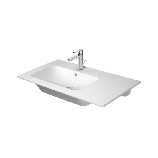 Раковина 83х49 см Duravit ME by Starck, белый (2345830000) Встраиваемые сверху, Подвесные Прямоугольные