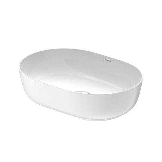 Раковина 60х40 см Duravit Luv, білий матовий (0379602600) На стільницю 