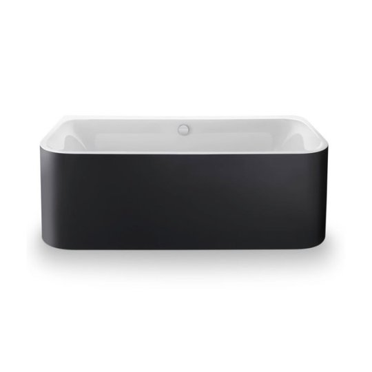 Ванна акрилова 180х80 Duravit Happy D. 2 Plus, білий-графіт матовий (700450800000000) Duravit Прямокутні