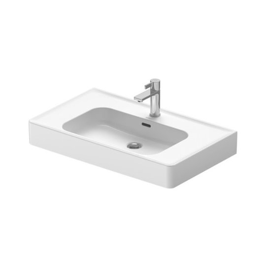 Раковина 80х48 см Duravit Soleil by Starck, белый (2377800000) На столешницу, Подвесные Прямоугольные