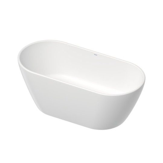 Ванна каменная 160х75 Duravit D-Neo, белый (700477000000000) Duravit Овальные