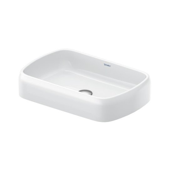 Раковина 60х40 см Duravit Qatego, белый (2384600079) На столешницу Прямоугольные