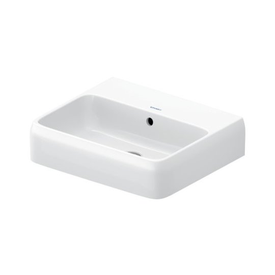 Раковина 50х42 см Duravit Qatego, белый (2382500060) На столешницу, Подвесные Прямоугольные